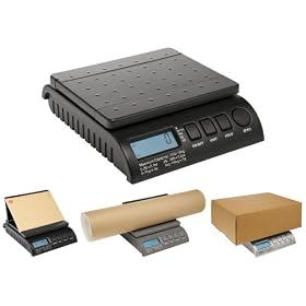 POSTSHIP Digital 16kg 35lb Black Letter Postal / Postage / Parcel / Shipping / Packet Scales Scale - 0-1kg/2g 1-16kg/5g - WORLDS MOST ADVANCED SCALE - NEW 2012 VERSION