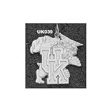 Kentucky Wildcats Solid Sterling Silver Wildcat Modeled Giant Pendant