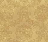 Almond Damask Wallpaper