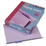 Smead Hanging Folder, Letter, 1/5 Cut Tab, Lavender, 25 per Box (64064)