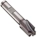 Niagara Cutter CRCO126 Cobalt Steel Corner Rounding End Mills, Inch, Weldon Shank, TiAlN Finish, Roughing and Finishing Cut, Non-Center Cutting, 30 Degree Helix, For Use With All Materials