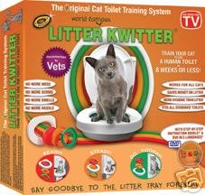 Litter Kwitter - Toilet Train a Cat - No More Litter Box