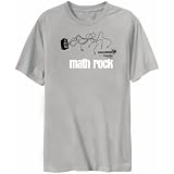 T-Shirt Silver Gray  Math Rock ... Imagination / Inspiration  Music