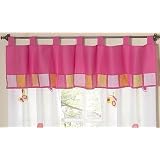 Pink and Orange Butterfly Collection Window... by JoJo Designs