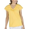 Merona® Swiss Dot Top - Fun Sun Yellow