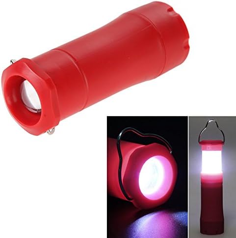 3 Colors 3W Tent Camping Lantern Light Hiking LED Flashlight Torch Outdoor Lamp