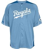 Kansas City Royals Laser Cooperstown Throwback Jersey