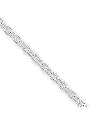 Sterling Silver 1.95mm Cable Chain 30 Inches