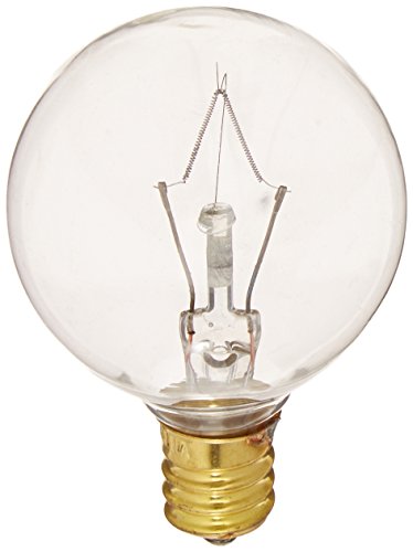 Bulbrite 40G12CL 40W G12 Globe 130V Light Bulb, Clear