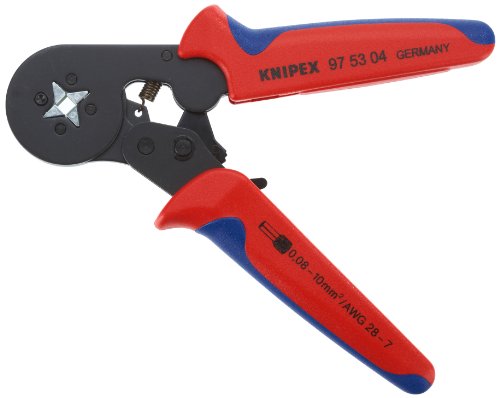 Knipex 97 53 04 Aderendh&uuml;lsenzange 180mm 0,08-10mm&sup2;