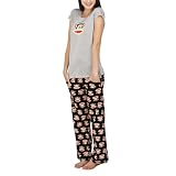 Paul Frank for Target® Juniors Julius Tee/Pant Pajama Set - Heather Grey/Black