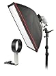 flash2softbox Set XL mit Softbox 50x70, 90mm
