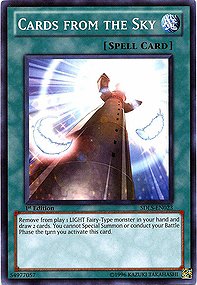 YuGiOh 5D's Lost Sanctuary Structure Deck Single Card Cards from the Sky SDLS-EN023 Common