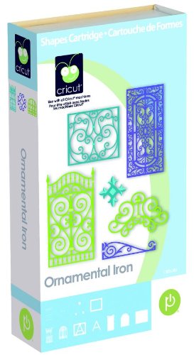 ORNAMENTAL IRON Cricut Expression Machine Cartridge 