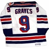 Adam Graves Autographed New York Rangers 1994 Replica White Jersey (Signed on Back)