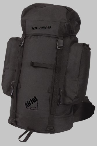 Milcom British Military Products - Airjet Rucksack 45Ltr Black