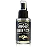 Wild Willie's Beard Elixir - The Only Beard Oil "Nut Free" Made with 10 Natural Organic Ingredients to Condition and Treat Your Beard At the Same Time. Fast Growing, Healthy, and Studly Beard. Made By Hand in the USA
