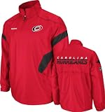 Carolina Hurricanes Reebok Center Ice 1/4 Zip Hot Jacket (Large)