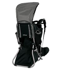 Mothercare Premium Back Carrier - Black and Grey