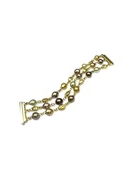 Yvel - Pearl Golden Brown Bracelet