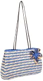 Magid  Stripe Flower M933 Tote