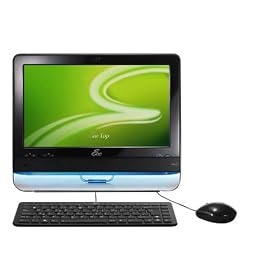 Asus Eee Top 1602-bk-x0011: Intel Atom 1.6Ghz 1GB RAM, 160GB HDD, Xph Black