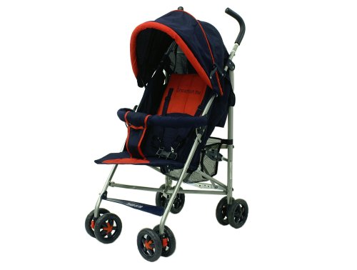 Dream On Me High Fashion Stroller with Ultra large Hood, Red