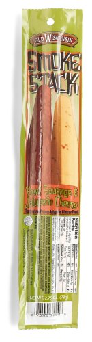 Old Wisconsin Smoke Stacks Beef Sauasage with Jalapeno Cheese, 2.75-Ounce Units (Pack of... by Old Wisconsin