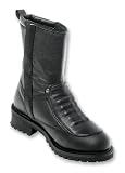 Milwaukee Motorcycle Clothing Company Stomp Size 8D Black Leather Men's Motorcycle Boots