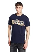 Springfield Camiseta Manga Corta (Azul Marino)