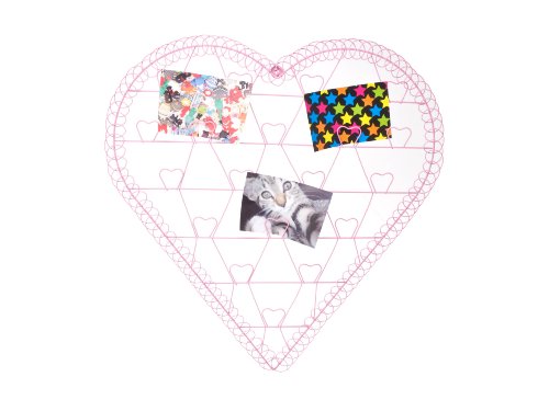 Wanted WA0335PI Kartenhalter Big Heart Stahl pink Preisvergleich