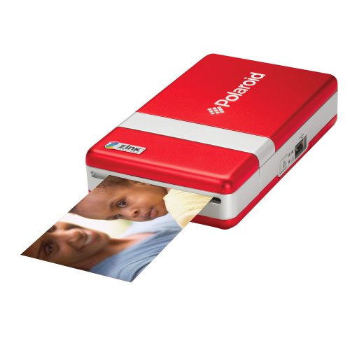 Polaroid Pogo Instant Digital Mobile Printer (Red)