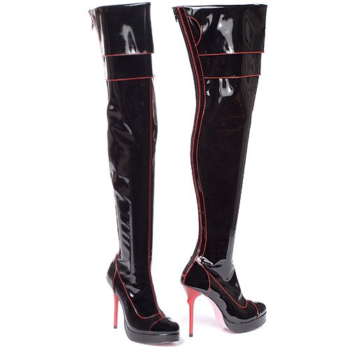 Womens La468-Nikita 4.5 Patent With 1