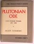Plutonian ode: Poems, 1977-1980 (Pocket poets series)