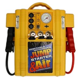 Jumpstart Car Battery Charger w/ Air Compressor