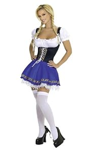 Roma Women's 1Pc. Serving Wench Costume, Medium / Large