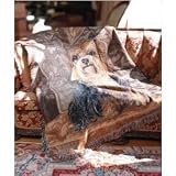 Yorkshire Terrier Pampered Pets Tapestry Afghan
