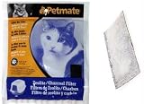 Pet Supplies : Petmate Filter For Hooded Pans Jumbo Do22026