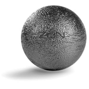 Zon Hand Exercise Ball (Silver/Black)