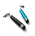 Hi-Tech Dealz® 2 Pack of Stylus (Black Blue) 3.5mm MINI ATTACHABLE Universal Touch Screen Capacitive Pen for Samsung Tablet PC / Cell Phone / Smartphone : Samsung Conquer 4G, Samsung Continuum I400, Samsung Corby TV F339, Samsung Dart, Samsung DoubleTime I857, Samsung Droid Charge I510, Samsung DuosTV I6712, Samsung Epic 4G, Samsung Exhibit 4G, Samsung Exhibit II 4G, Samsung Exhilarate, Samsung F480i, Samsung Fascinate, Samsung Focus, Samsung Focus Flash I677, Samsung Focus S I937