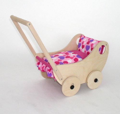 Chic 2000 421 75 - Holz- Puppenwagen Rambo Sweetheart fuchsia Preisvergleich