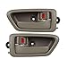 AUTEX 91005/91004 Beige Interior Door Handle Front Rear Left Right Driver Side and Passenger Side Replacement Handle 2pcs