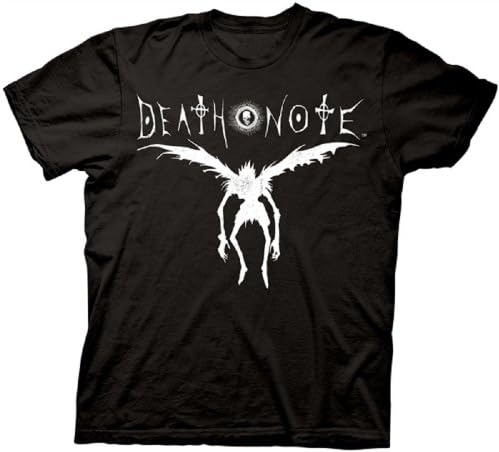Death Note Ryuk Silhouette Mens Black T-shirt