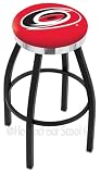 Carolina Hurricanes 25 inch Swivel Bar Stool with Chrome Accent Ring