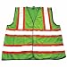 Safety Vest 9582-3X  High Visibility Reflective Stripe Class II Protection Mesh XXX-Large 2 vests per Pack