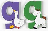 The Toy Workshop Wooden Letter Lower Case G