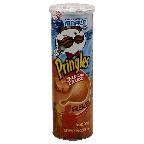 Pringles Potato Crisps, Cheddar Cheese, 5.75-Ounce Packages (Pack of 14) by Pringles