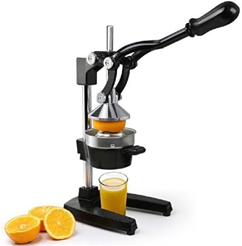 Orange Hand Press Commercial Pro Manual Citrus Fruit Lemon Juicer Juice Squeezer