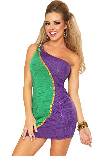 Women dress mardi gras