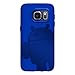 Galaxy S7 Case, Cruzerlite Androidified A2 (TPU and Carbon) case for Samsung Galaxy S7 - Blue